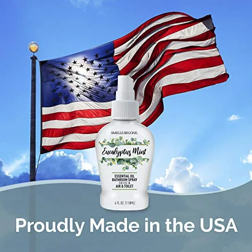 SMELLS BEGONE Bathroom & Toilet Spray — Eucalyptus Mint, 4 oz — view 4