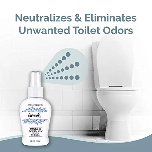 SMELLS BEGONE Bathroom & Toilet Spray — Lavender, 4 oz — view 2