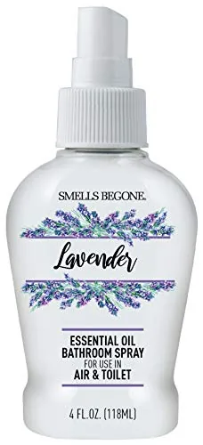 SMELLS BEGONE Bathroom & Toilet Spray — Lavender, 4 oz