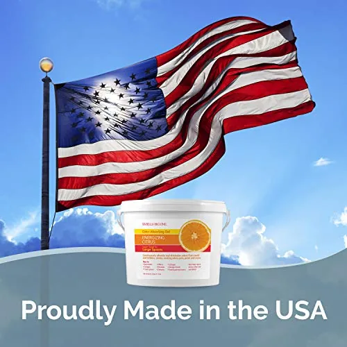 SMELLS BEGONE Gallon Odor Absorber Gel — Energizing Citrus — view 4