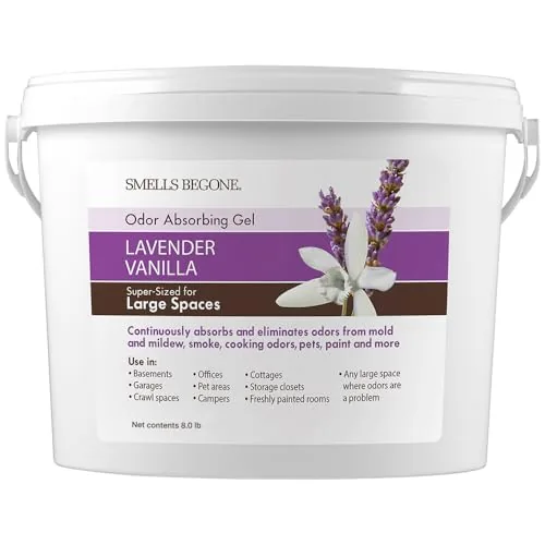 SMELLS BEGONE Gallon Odor Absorber Gel — Lavender Vanilla