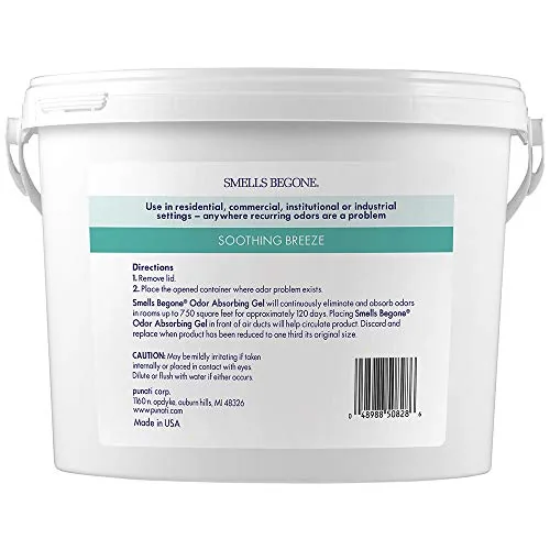 SMELLS BEGONE Gallon Odor Absorber Gel — Soothing Breeze — view 2
