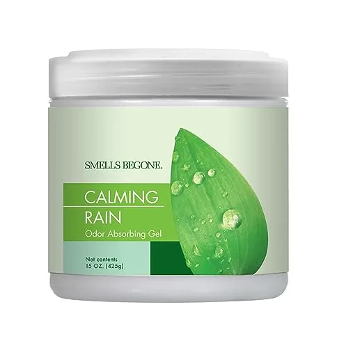 SMELLS BEGONE Odor Absorbing Gel — Calming Rain, 15 oz
