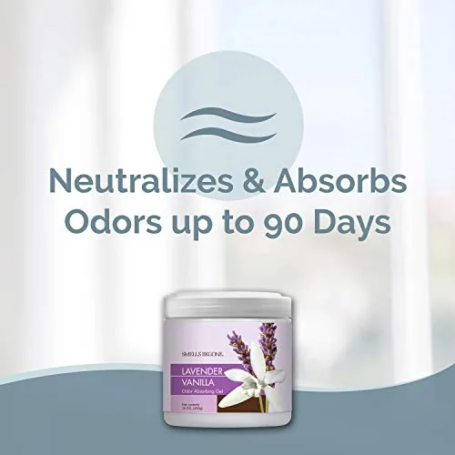 SMELLS BEGONE Odor Absorbing Gel — Lavender Vanilla, 2-Pack — view 2