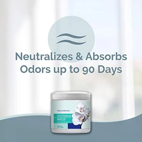 SMELLS BEGONE Odor Absorbing Gel — Soothing Breeze, 15 oz — view 2