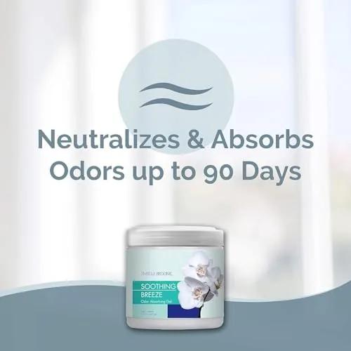 SMELLS BEGONE Odor Absorbing Gel — Soothing Breeze, 6-Pack — view 2