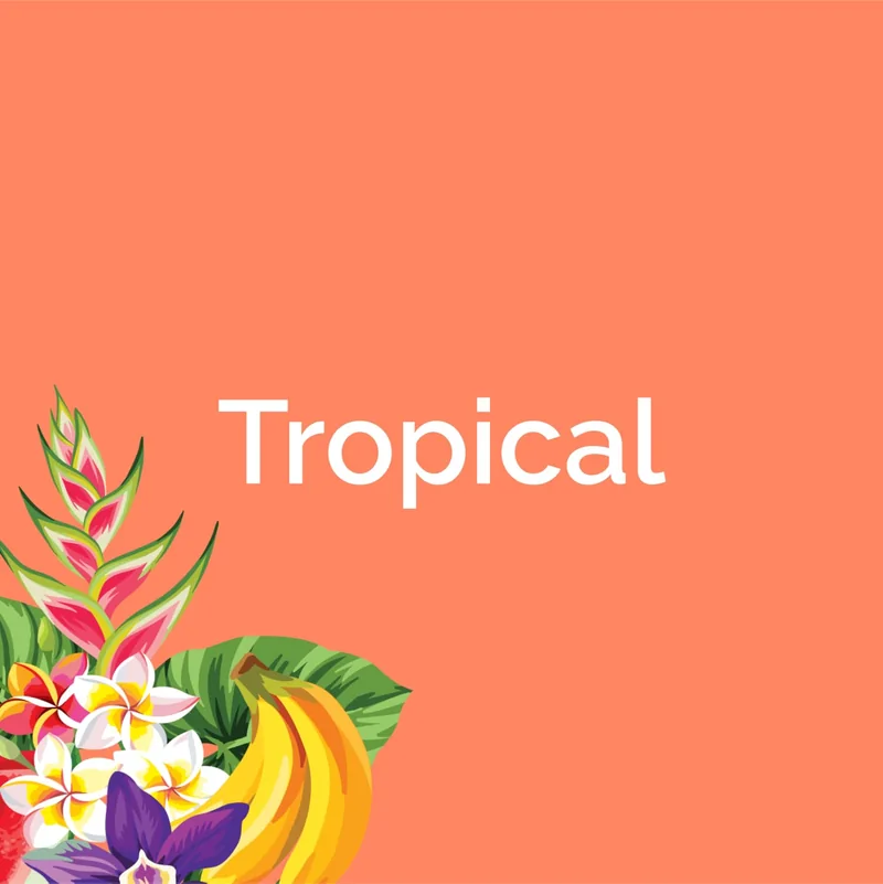 Tropical scents by SMELLS BEGONE